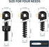 GUGULUZA 1/2", 3/4" Wood Sling Swivel Screws for Rifles & Shotguns Swivel Stud Base