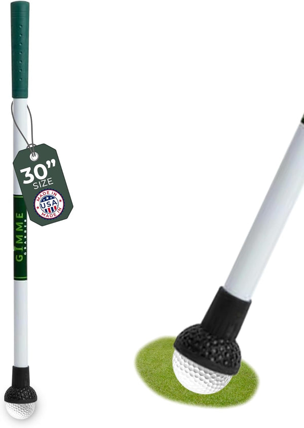 TAMP-IT 30" Gimme Grabber Golf Ball Retriever Lightweight Pickup Tool, Easy Retrieval,