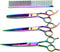 LILYS PET Professional PET Grooming scissors Kit,Coated Titanium,Sharp and Strong Stainless Steel