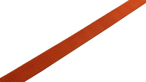 Adjustable Nylon Dog Collar for Large Medium Small Dogs, 1 Inch 3/4 Inch 5/8 Inch Wide (L(1" x 16-23"), ORANGE)