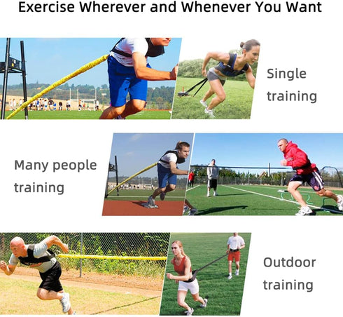 OYINDIZ Set Resistance Explosive Training Help to Improve Power, Strength, Agility, Track and Field for Football