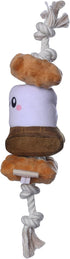 Territory S'Mores Squeaker Rope Tug Dog Toy
