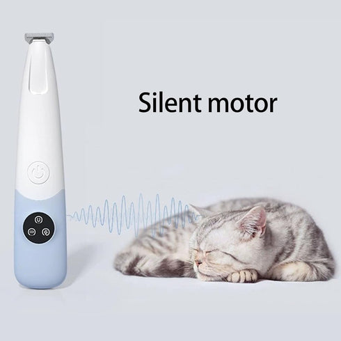 WTWU Trimmers Quiet Electric Pet Clippers with Small Cutting Body for Dog Paws Hair Maintenance Cats Paws Hair Clippers