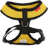 Puppia Soft Dog Harness - No Choke, Over-The-Head, Adjustable Chest Belt, Quick-Release Buckle, Yellow, Medium