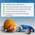SunGrow Snail and Crayfish Energy Balls, Calcium-Rich Gray Pearls for Invertebrates, 10-Pieces per Pack