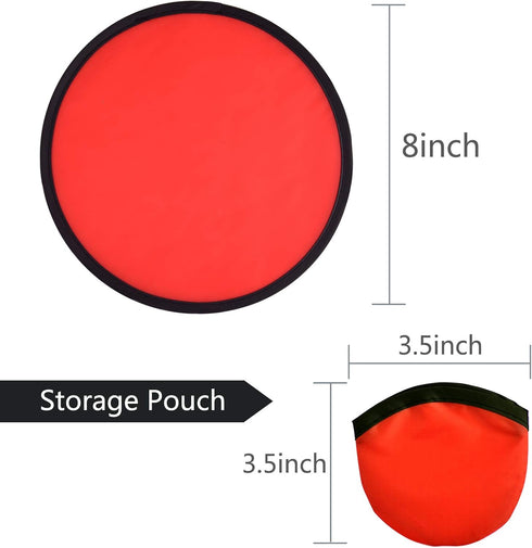 108 Set Summer Mototo Pieces Foldable Flying Disc Fans with Bag Folding Pocket Toy DIY Creative Gift Handheld Fabric
