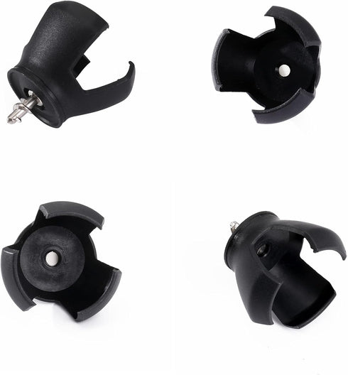 Golf Ball Retriever, 3-Prong Grabber Accessories for Putters and Golfers, 4 Pack