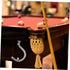 VANZACK 2 Sets Wear Resistant Multi Function Billiard Cue Hook Snooker Table Hook for Convenient Cue and Rack Storage