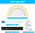 8 in 1 Aquarium Test Kit - Accurate Water Quality Testing Strips for Fish Tank (100 Strips)