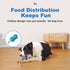 Dog Chew Toy for Teething Chewers,Tough Durable Natural Rubber Bone with Toothbrush,Indestructible for Aggressive