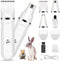 Lyrzzey Guinea Pig & Rabbit Grooming Kit 2 in 1 Cordless Hair Clipper