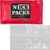 Nice Packs Reusable Dry Ice Packs for Shipping Frozen Food, Lunch Boxes, Coolers - Flexible and Long Lasting (10 Mini