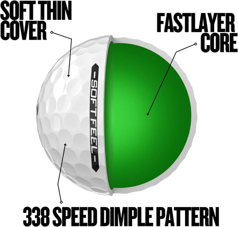 Srixon Soft Feel Golf Balls for Maximum Performance