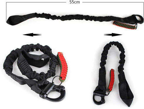 H World EU Tactical Upgraded Multi-Use Adjustable Quick Release Safety Sling Lanyard for Outdoor Sports, Airsoft, Hiking