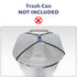 Large Trash Can Lock for 45 Gallon Cans, Bungee Cord Design for Easy Install, Perfect for Dogs and Raccoons