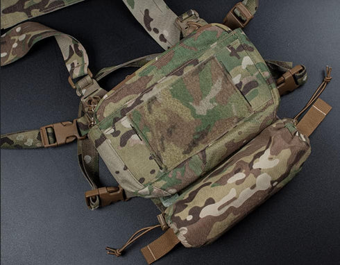Tactical Roll Up Dump Pouch, IFAK Nylon Folding Storage Pocket Bag for Everyday Carry First Aid