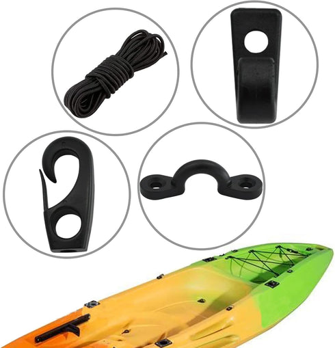 ISURE MARINE Accessory Kit for Kayak Deck Rigging, Boat, Canoe