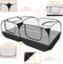 73"x36"x25" SlowTon Small Animals Playpen - Portable Chicken Coop Run Large Chick Brooder with Detachable Bottom, Pop