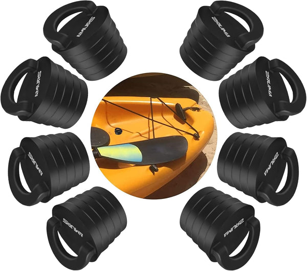 Kayak Scupper Plug Kit, Universal Scupper Plugs with Silicone Handle for Sit on Top Kayak Canoe Boat Drain Holes