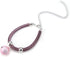 Adjustable Nylon Cat Collar with Bell, Safety Collar for Cats (Pink)