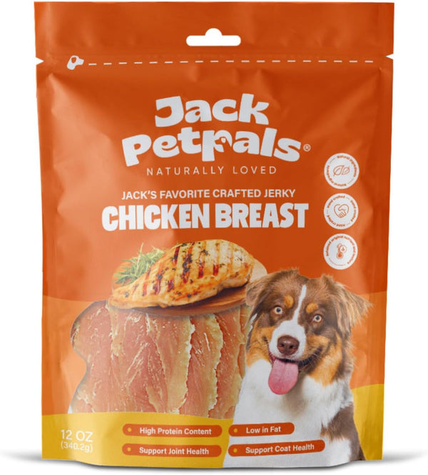 Jacks Favorite Crafted Jerky Chicken Breast - Premium Natural Chicken Jerky for