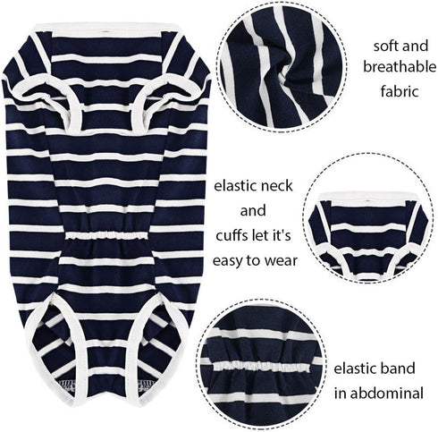 Dog Diapers Period Suit for Female Dog Sanitary Panties in Heat Male Doggy Diapers Cover Dog Onesie to Keep Diaper On
