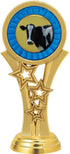 11" Crown Awards Cow Trophies, Black Midnight Dairy Cow Trophy, Customize Now Prime