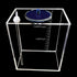 Acryli Made Dosing Container, Liquid Storage Bucket for Aquarium Air Pump Accessories, 2.5L Blue Lid