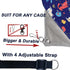 Ferret Rat Hammock Bed Nation Cage Accessories Kit Set for Guinea Pig Ferret, 13.8inch Hideouts Cave