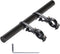 Yizhet Bike Handlebar Extender, Lightweight Durable Double Bracket for Bicycle Speedometer, GPS, Phone