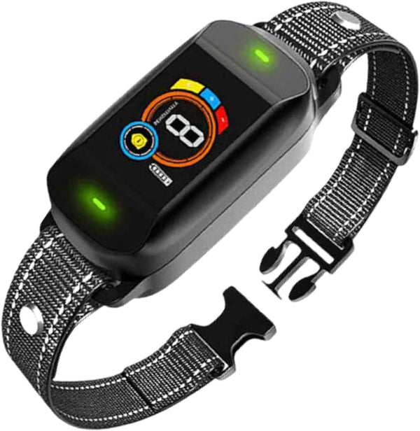 Dog Bark Collar, Rechargeable Smart Anti Barking Training Collar with 5 Adjustable Sensitivity Modes for All Dog Sizes