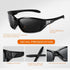 Sports Polarized Sunglasses for Men Women, UV400 Protection Wrap Around Goggles for Fishing Driving TR90