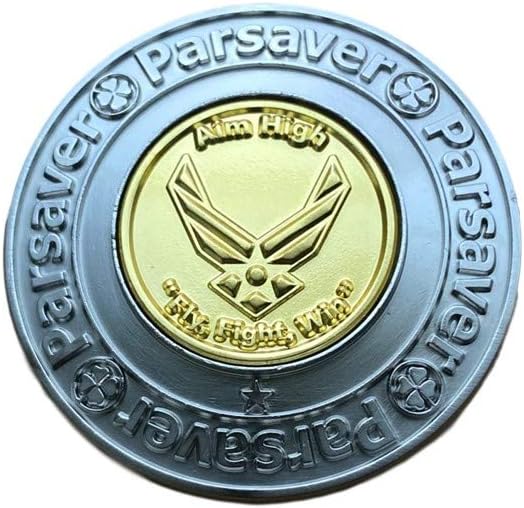Players Dual Golf Ball Marker, 2 in 1 Military Ball Marker, Perfect Golf Accessories Gift