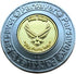 Players Dual Golf Ball Marker, 2 in 1 Military Ball Marker, Perfect Golf Accessories Gift