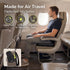 Whispering Winds Inflatable Seat Cushion - Comfortable Blow-up Foam Pad for Airplane, Travel, Stadium, Outdoors