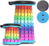 PWNQXS Portable Folding Chair (Rainbow)