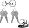 Golf Cart Replacement Ignition Keys 4PCS for EZGO Gas and Electric 1982-Up