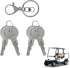 Golf Cart Replacement Ignition Keys 4PCS for EZGO Gas and Electric 1982-Up