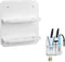 SUNOOM White Boat Knife Holder,Marine Plier Holder and Lure Holder (Horizontal Style)