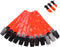 Hunting Accessories Reflective Trail Markers with Clips for Night-n-Day (Pack of 12), Orange