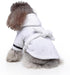 Generic Dog Bathrobe Quick Drying Dog Robe, Dog Hoodie Super Absorbent Towel for Drying Dogs, Adjustable Belly Strap