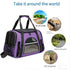 QQLe 15 lb), Cat Carriers, Dog Carriers, Pet Carriers Airline-Approved Soft-Sided Bag for Cats & Small Dogs (Up