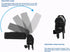 LONDAFISH Aquarium Chillers Aquarium Fan Fish Tank Cooling Fan System for Salt Fresh Water(1 Fan)