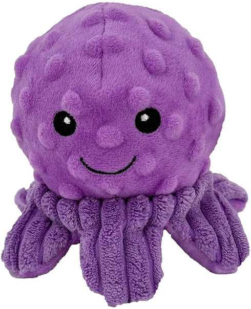Pet Lou Octopus EZ Squeaky Ball, Set of 2, 4-inch Width