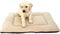 Dog Bed Crate Pad - 24" L x 18" W Kennel Pad - Machine Washable Entire Dog Crate Beds - Double Sided Pet Mat
