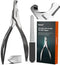 Dog Nail Clippers with Built-in Spring, 1.22-Inch Large Opening, Professional Pet Nail Trimmers for Medium to Large Dogs