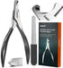 Dog Nail Clippers with Built-in Spring, 1.22-Inch Large Opening, Professional Pet Nail Trimmers for Medium to Large Dogs