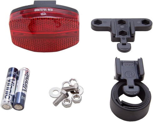 Planet Bike Beamer 80 Grateful Red Bike Light Set, Pack of 1