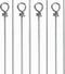 Apojgitn 100PCS Fishing Wire Spinner, Stainless Steel Lure Making Supplies Kit for Hanging