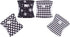 4 Pack CuteBone Dog Diapers Male Puppy Wraps Reusable Doggie Belly Bands for Male Dogs Small Medium Large